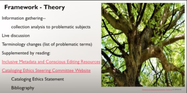 Framework and Theory slide