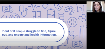 7 out of 8 people struggle to find, figure out, and understand health information.