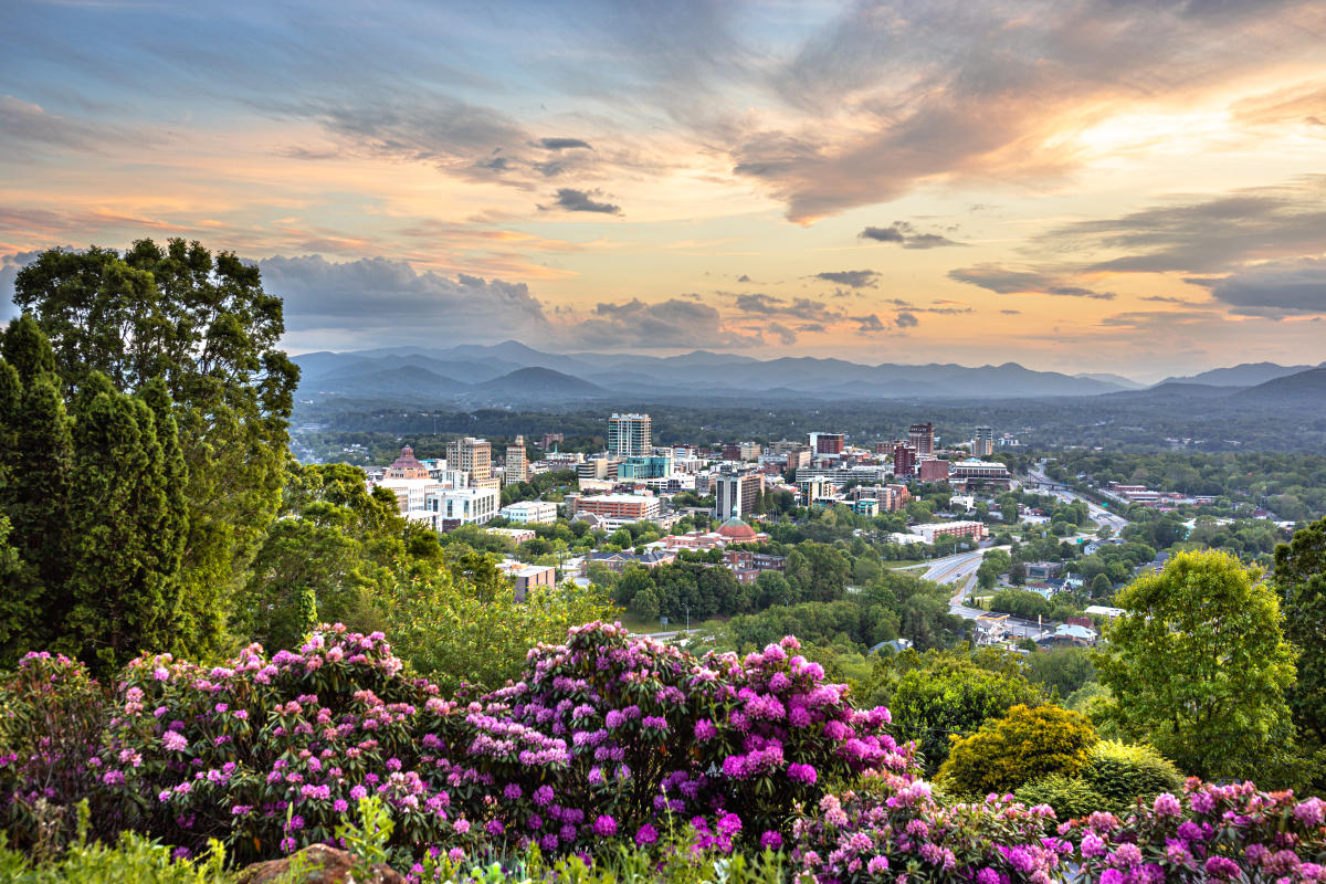 Asheville landscape