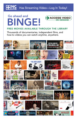 A collage of films below text reading, "Go ahead and binge!"